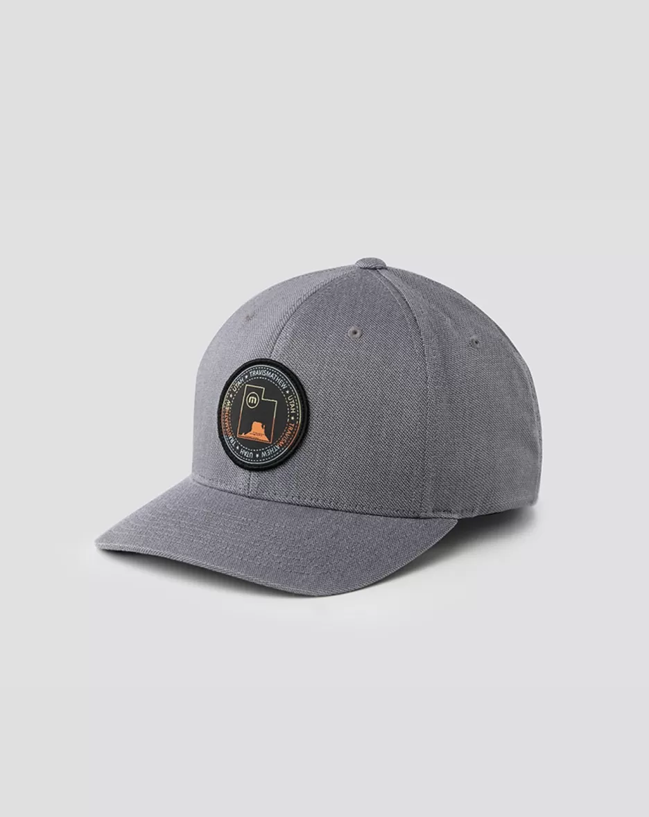 FOUR CORNERS FITTED HAT*TravisMathew Flash Sale