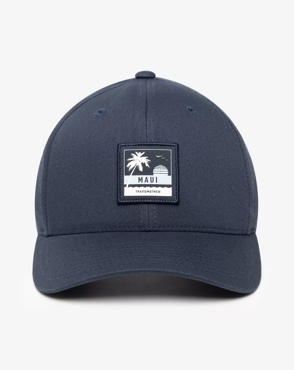 GRAND ILLUSION SNAPBACK HAT*TravisMathew Best Sale