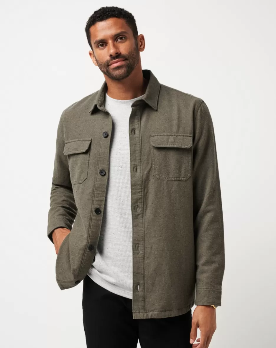 HALFWAY THERE SHIRT JACKET*TravisMathew Fashion