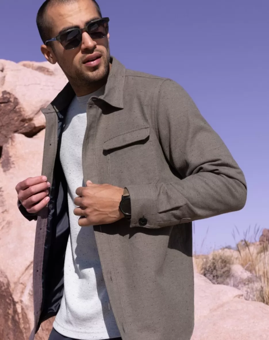 HALFWAY THERE SHIRT JACKET*TravisMathew Fashion