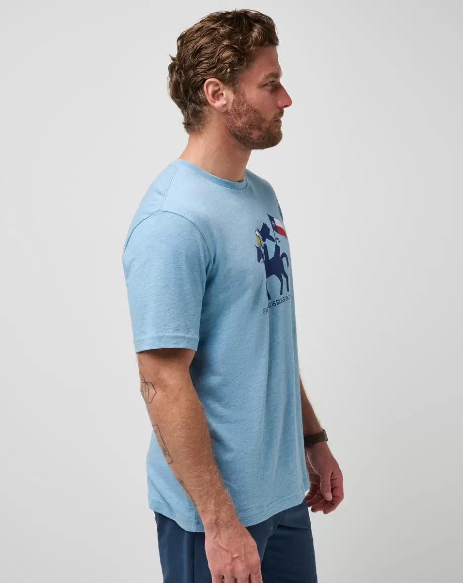 HOOT AND HOLLAR 2.0 TEE*TravisMathew Flash Sale