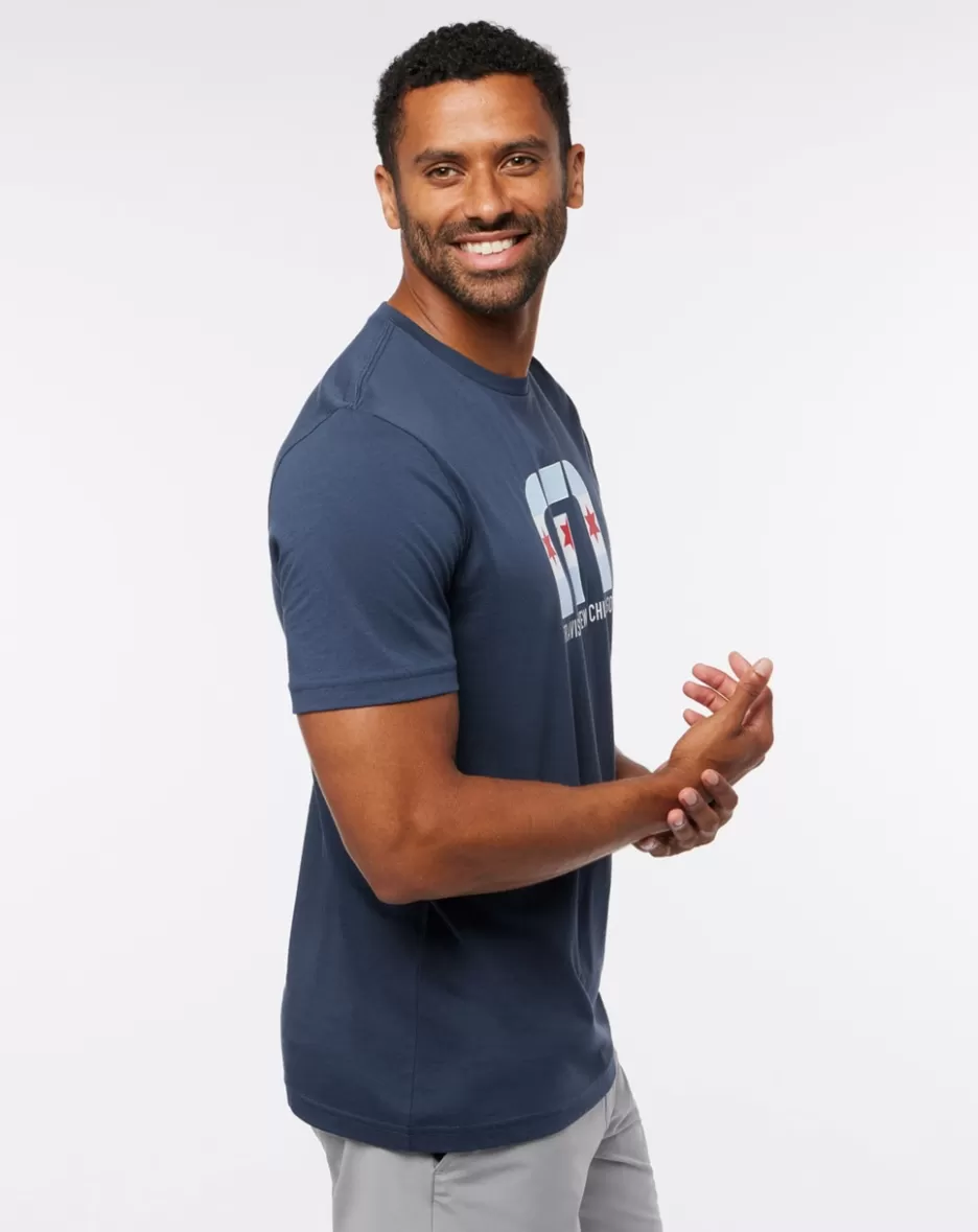 ILLINOIS NOISE 2.0 TEE*TravisMathew Hot