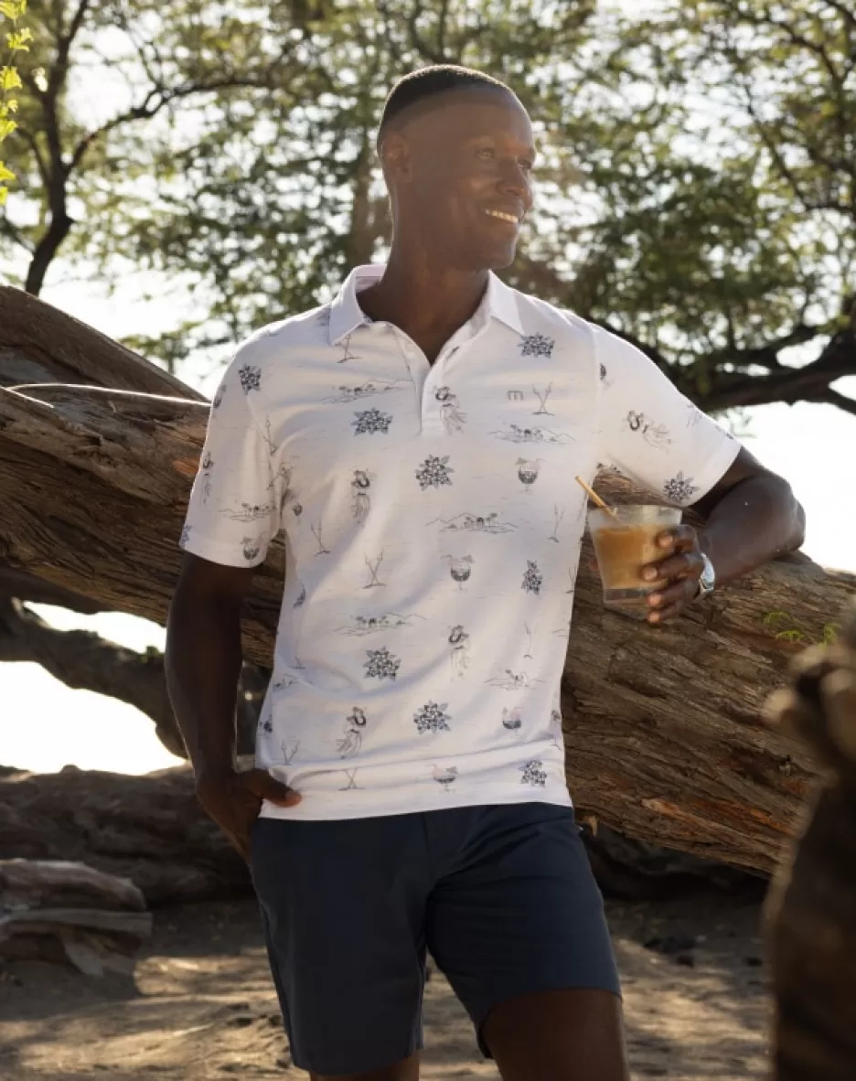 ISLAND PARADISE POLO*TravisMathew Online