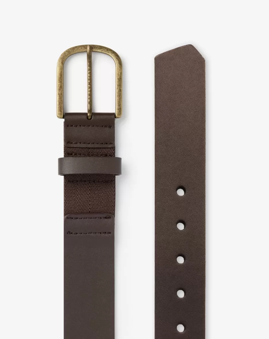 JINX 2.0 LEATHER BELT*TravisMathew Sale