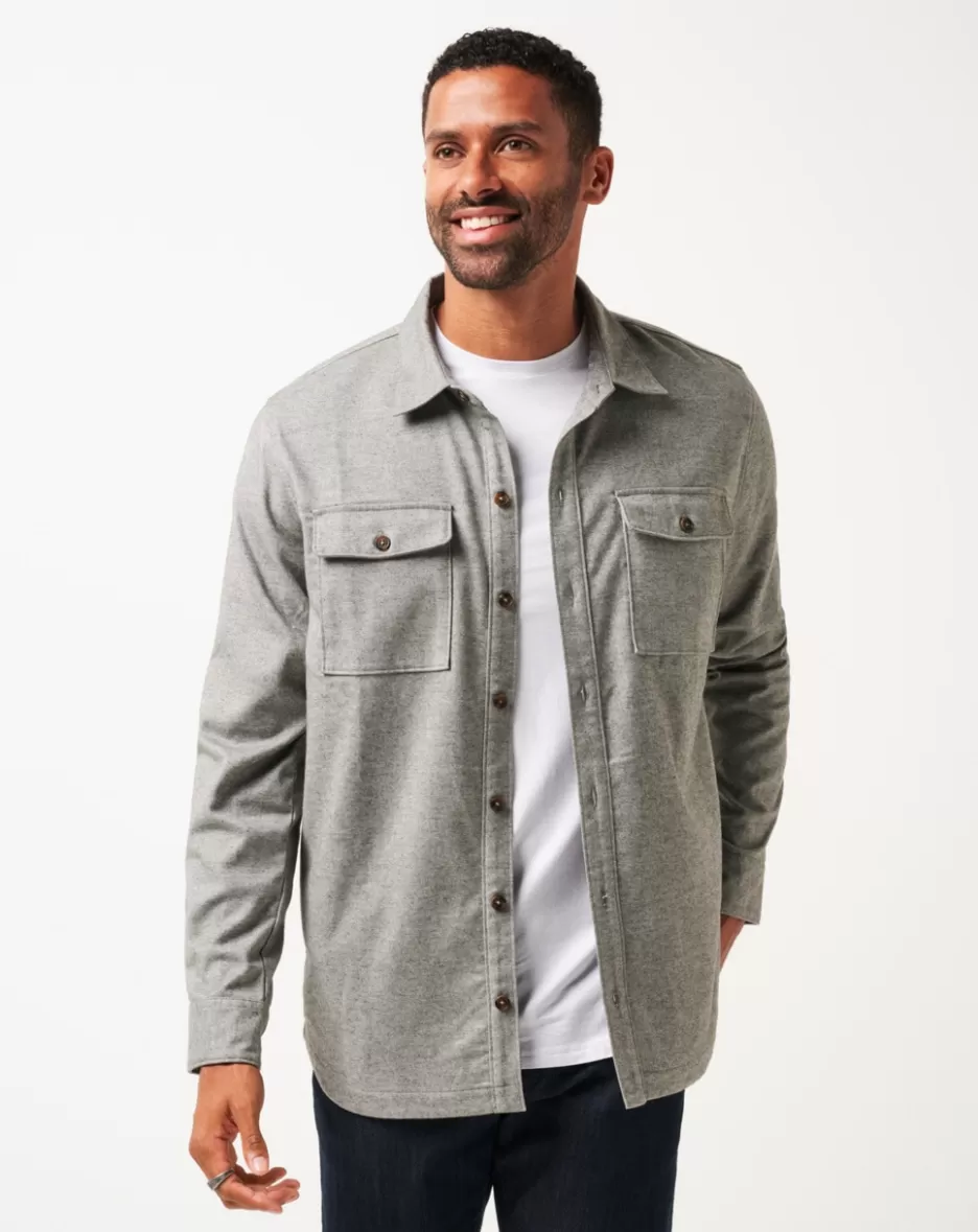 LIFESTYLE SHIFT SHIRT JACKET*TravisMathew Best Sale