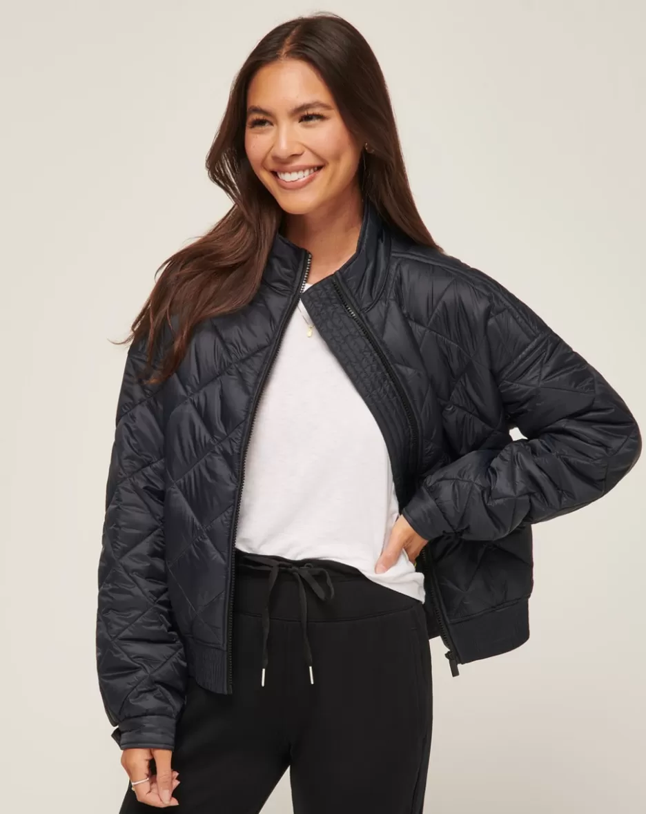 LIGHTS AT NIGHT QUILTED JACKET*TravisMathew Shop