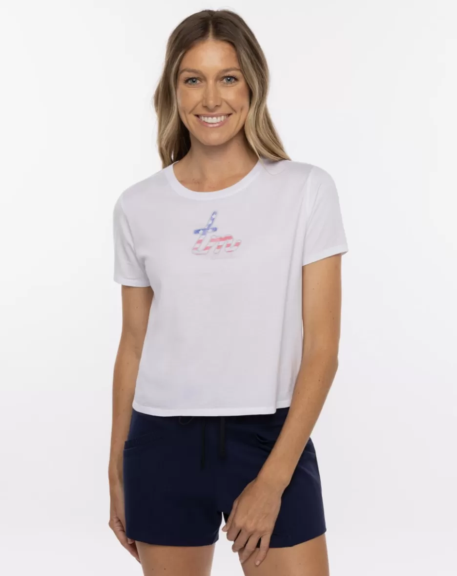 LITTLE BUBBLY BOXY TEE*TravisMathew Cheap