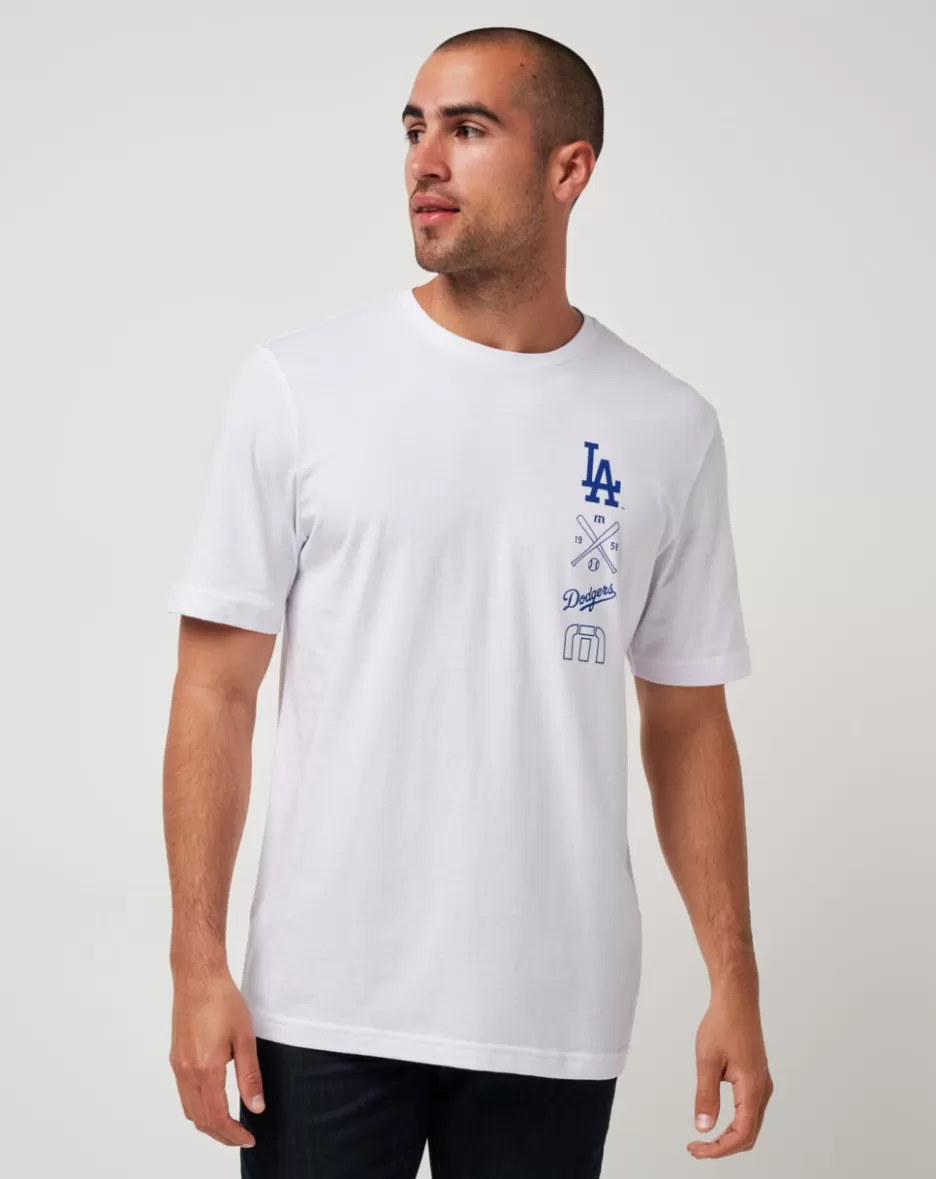 LOS ANGELES DODGERS SUNSET SLAM TEE*TravisMathew Cheap