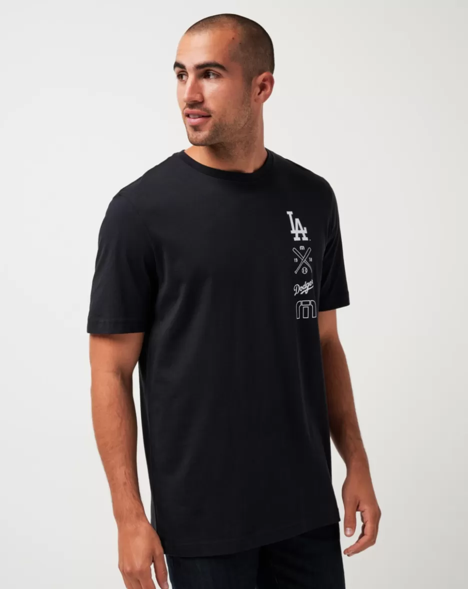 LOS ANGELES DODGERS SUNSET SLAM TEE*TravisMathew Discount