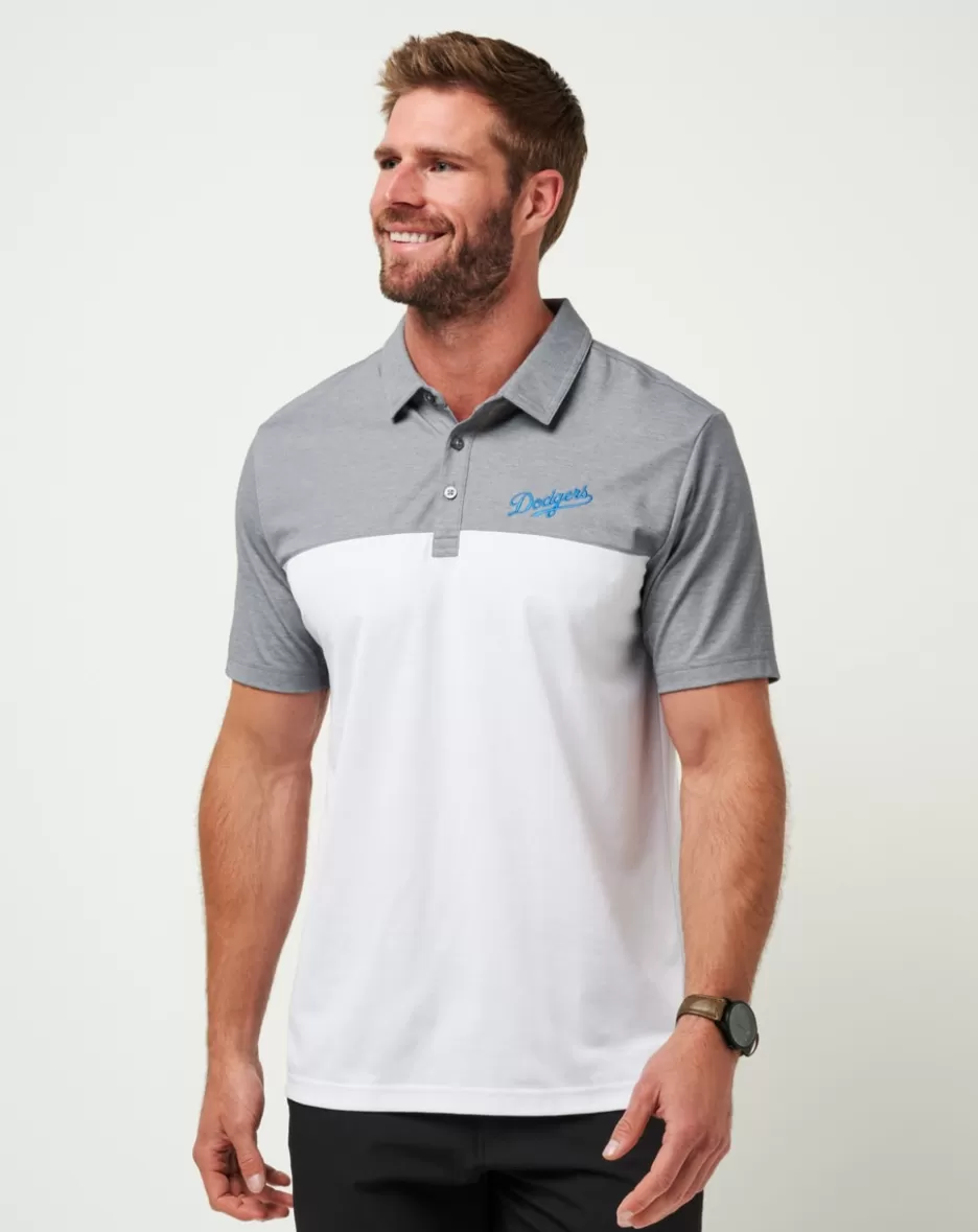 LOS ANGELES DODGERS THE RUDDS 2.0 POLO*TravisMathew Clearance