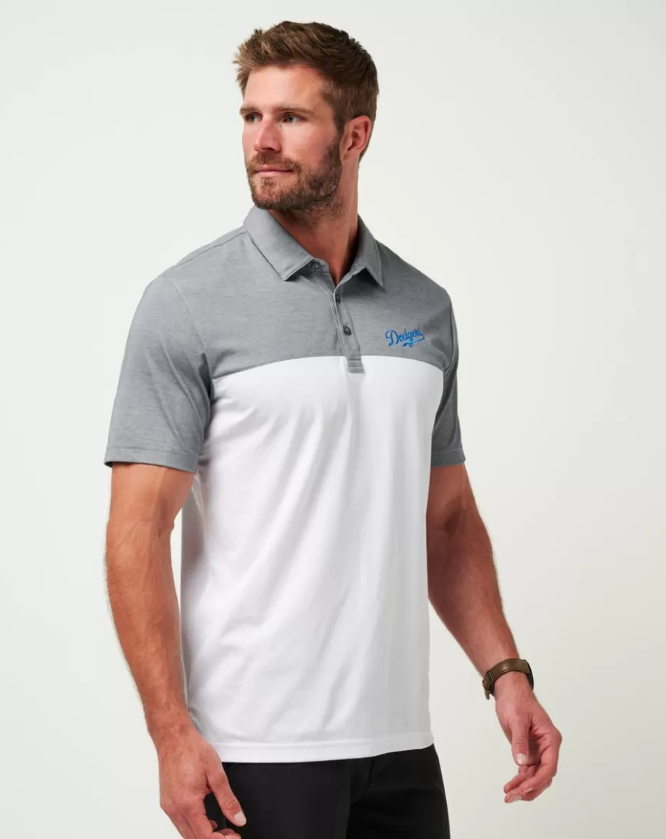 LOS ANGELES DODGERS THE RUDDS 2.0 POLO*TravisMathew Clearance