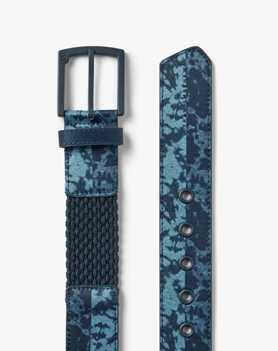 MORNING MIST CANVAS STRETCH BELT*TravisMathew Online
