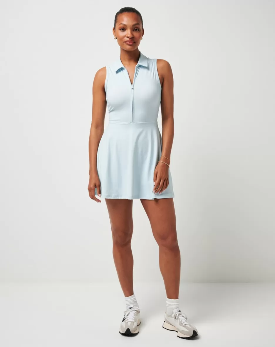 MOVEKNIT SLEEVELESS POLO DRESS 2.0*TravisMathew Discount