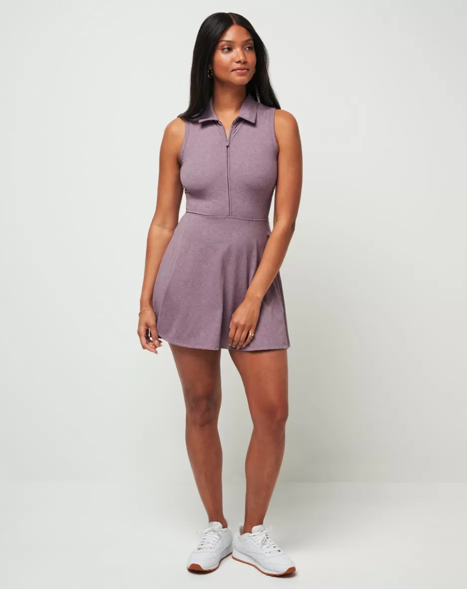 MOVEKNIT SLEEVELESS POLO DRESS 2.0*TravisMathew Shop