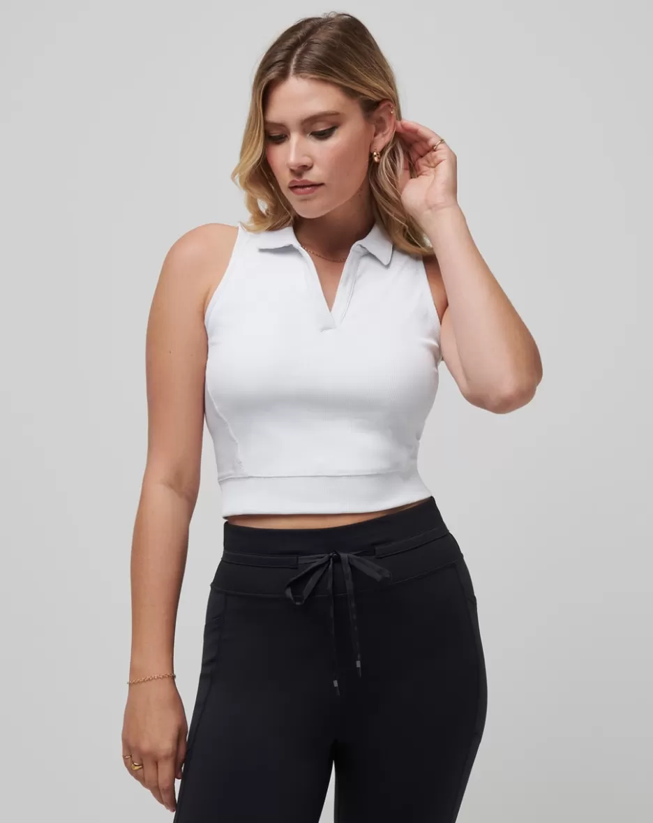 MOVEKNIT SLEEVELESS VNECK POLO*TravisMathew Clearance