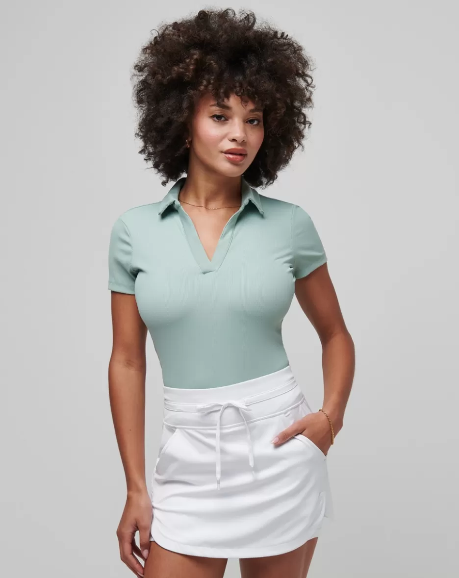 MOVEKNIT VNECK POLO*TravisMathew Best