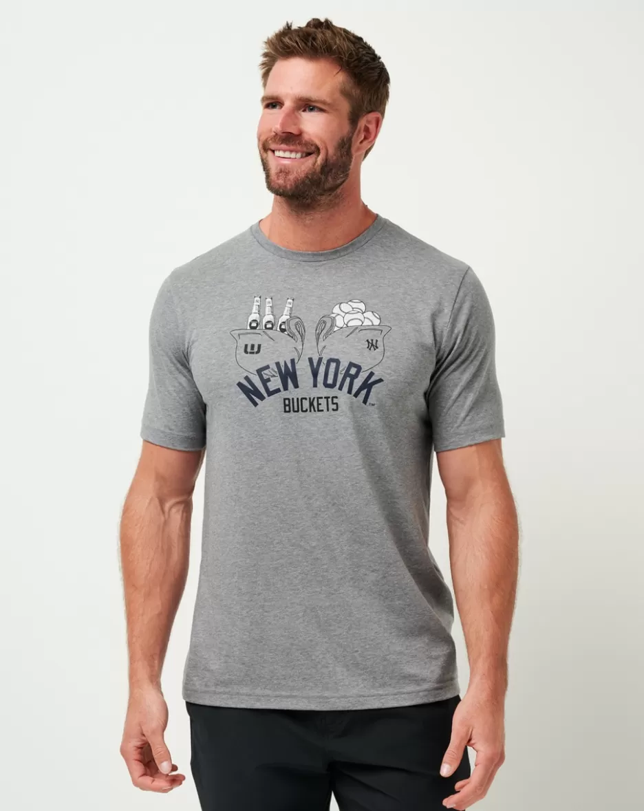 NEW YORK YANKEES STRIKE ONE TEE*TravisMathew Cheap