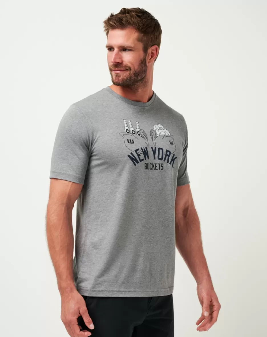 NEW YORK YANKEES STRIKE ONE TEE*TravisMathew Cheap