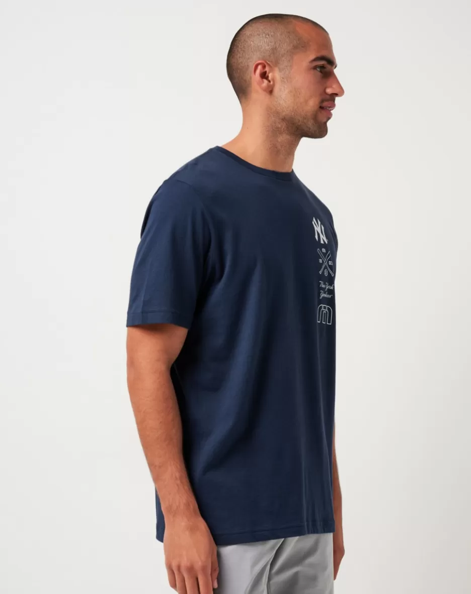 NEW YORK YANKEES SUNSET SLAM TEE*TravisMathew Cheap