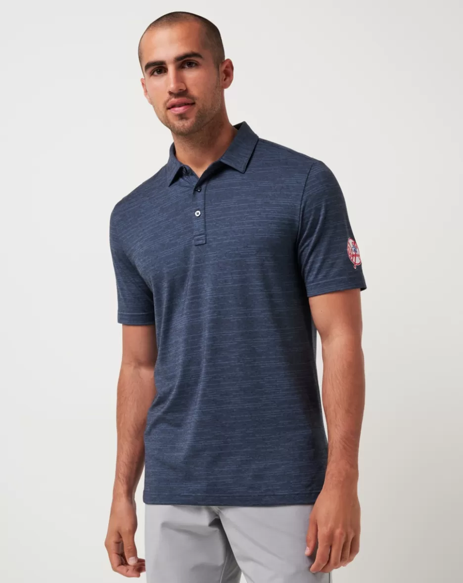 NEW YORK YANKEES THE HEATER POLO*TravisMathew Best