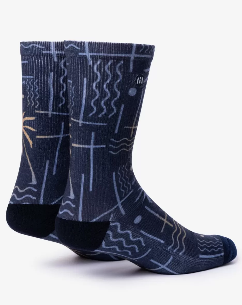 OVER THE FALLS CREW SOCK*TravisMathew Cheap