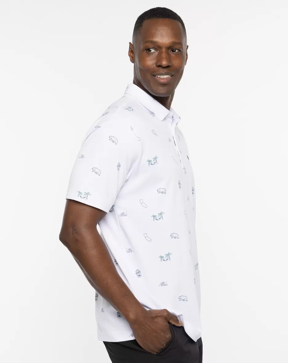 PACIFIC SHORES POLO*TravisMathew Clearance