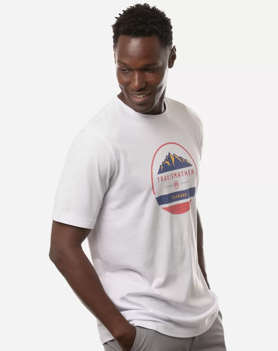 PEAK YOUR INTEREST TEE*TravisMathew Hot