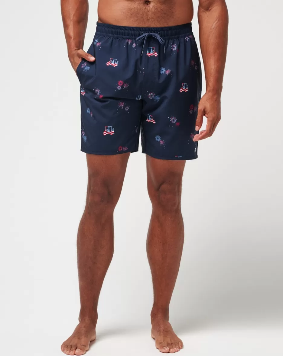 POOLSIDE PATRIOT BOARDSHORT*TravisMathew Cheap