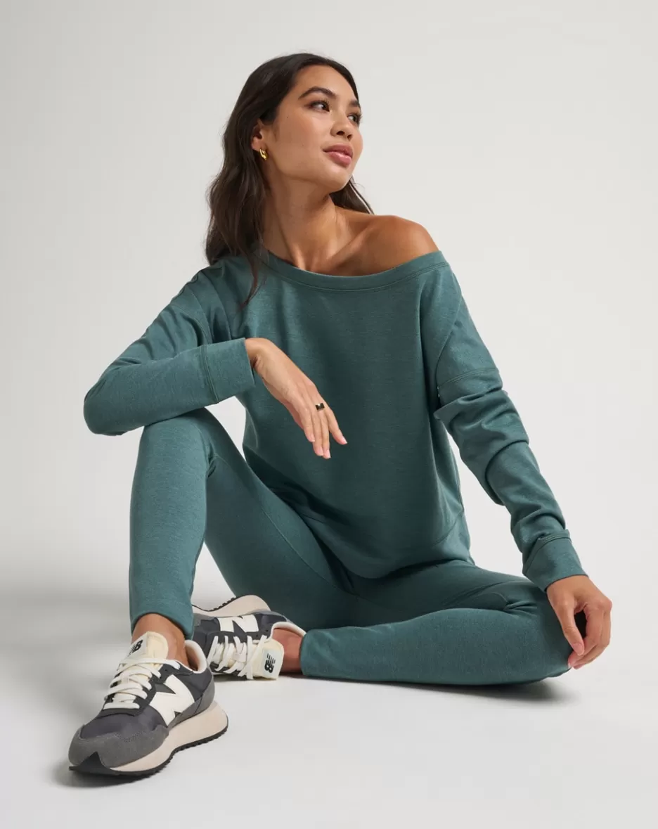 PORTUGAL OFF THE SHOULDER PONTE TOP*TravisMathew Cheap