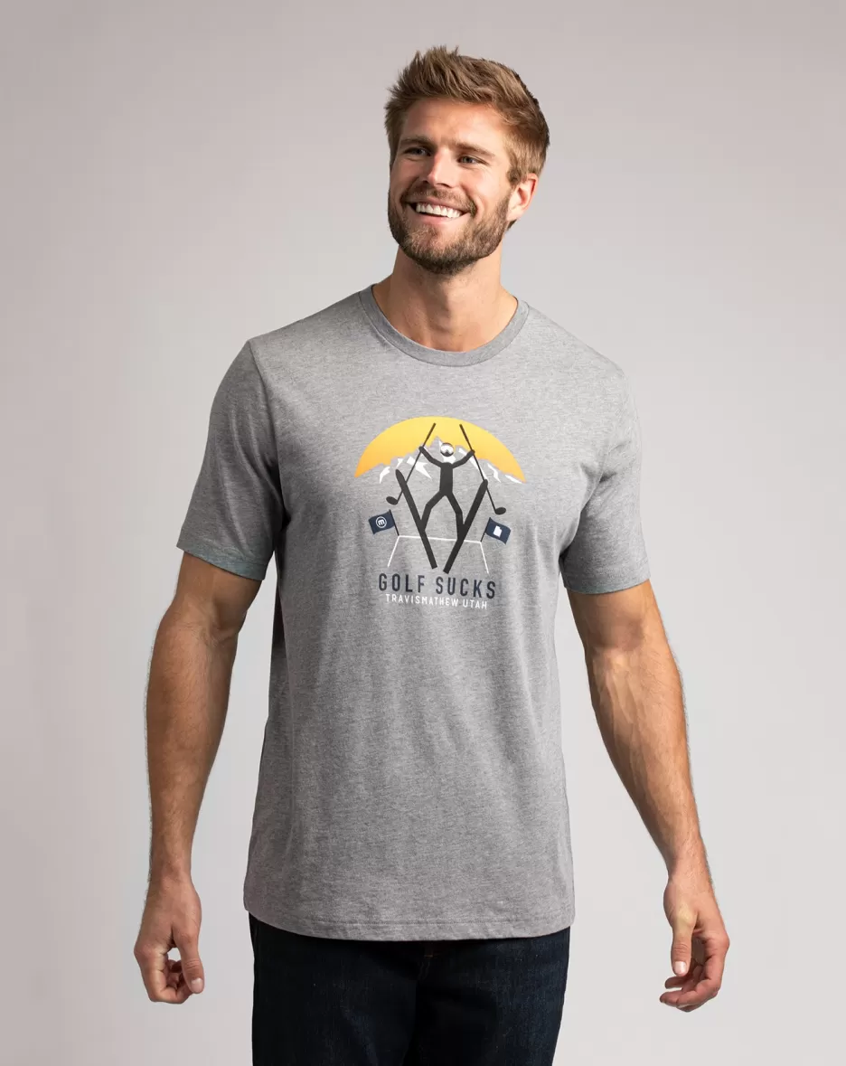 POWDER MOUNTAIN TEE*TravisMathew Cheap