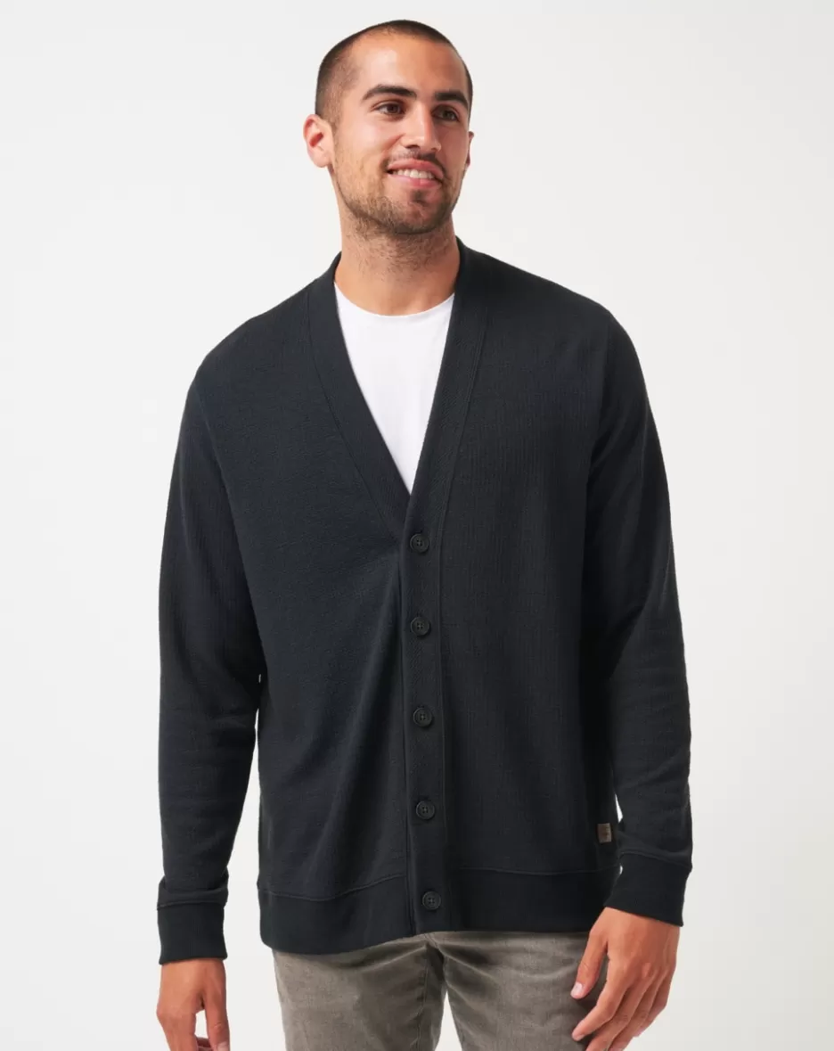 PRISTINE SHORE CARDIGAN*TravisMathew Clearance