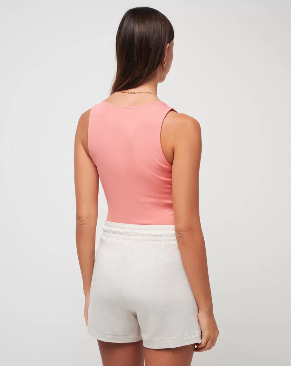 RAY OF SUNSHINE CLOUD RIB TANK*TravisMathew Fashion