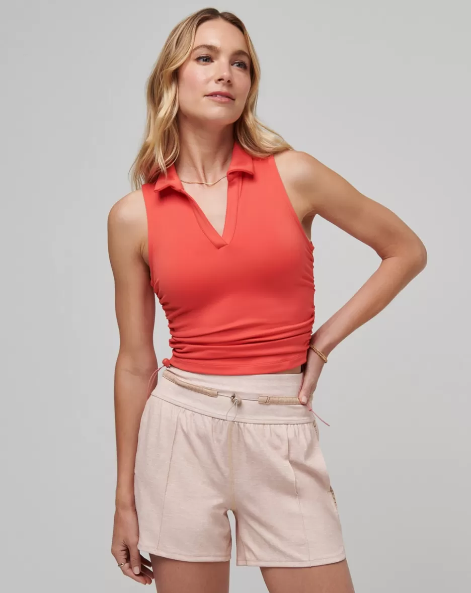 SALT AIR, DON'T CARE MOVEKNIT SLEEVELESS POLO*TravisMathew Cheap