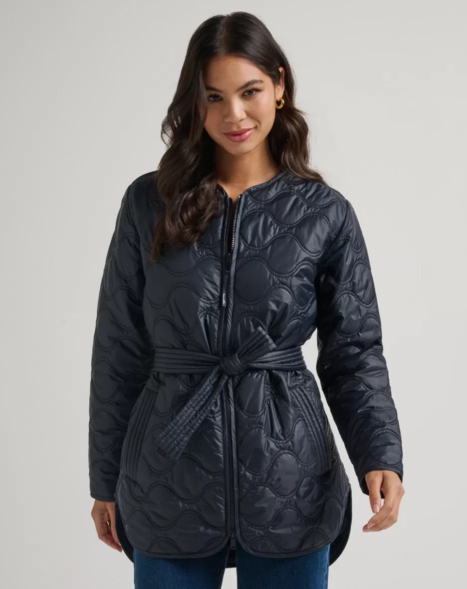 SALTWATER SPRAY QUILTED JACKET*TravisMathew Fashion