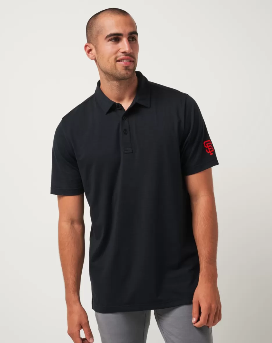 SAN FRANCISCO GIANTS THE HEATER POLO*TravisMathew Sale