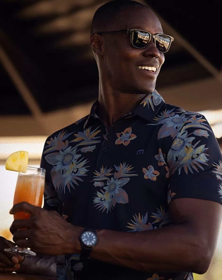 SECLUDED ISLAND POLO*TravisMathew Best Sale