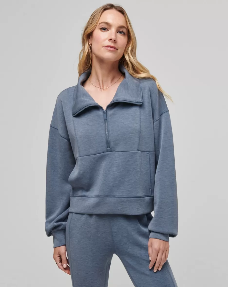 SKYLOFT SOFT HALF ZIP*TravisMathew Cheap