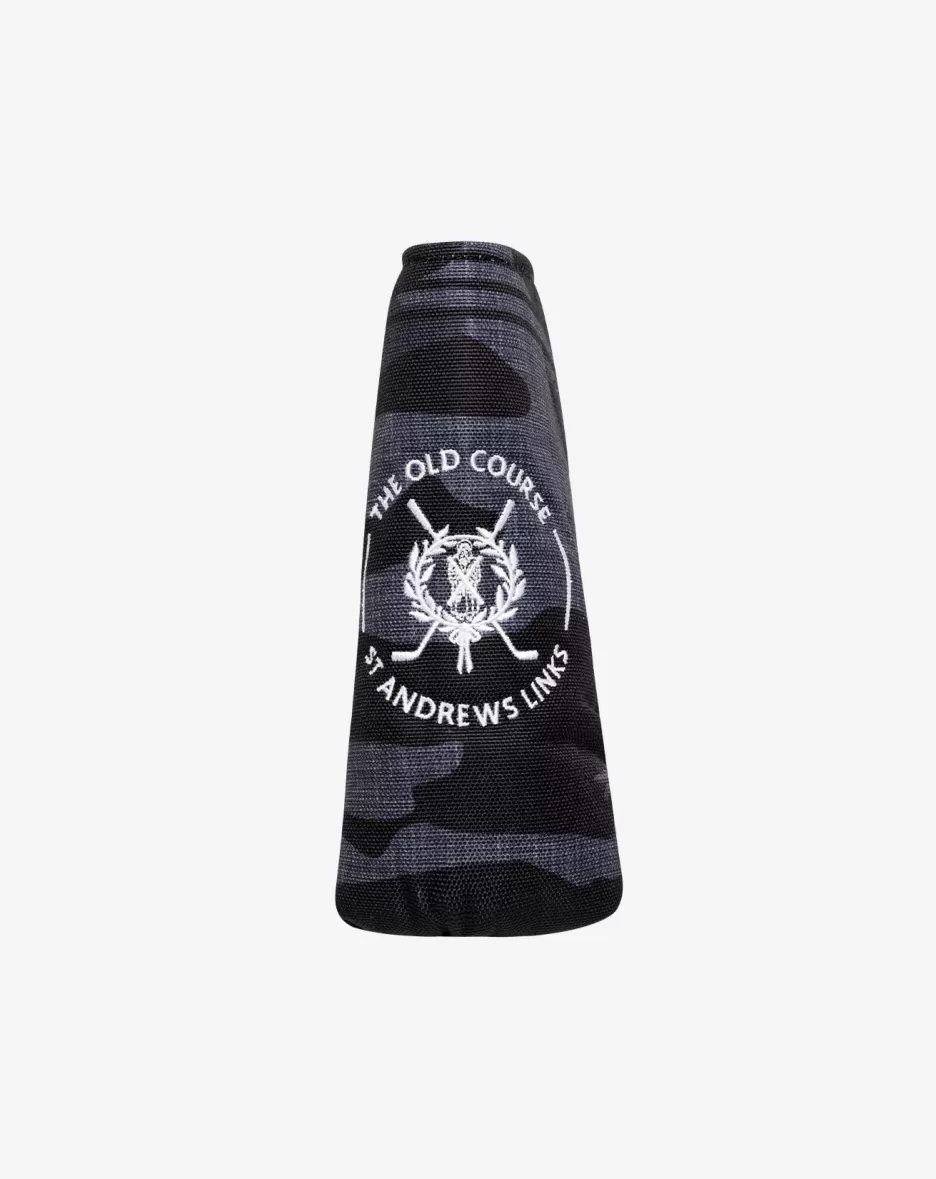 ST ANDREWS CAMO PUTTER COVER*TravisMathew New