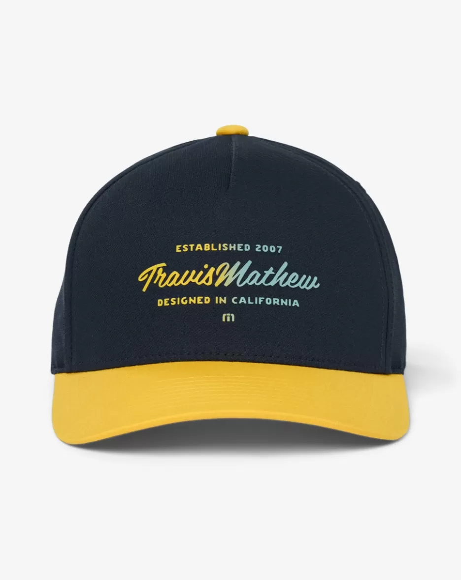 STEEP SLOPE SNAPBACK HAT*TravisMathew Discount