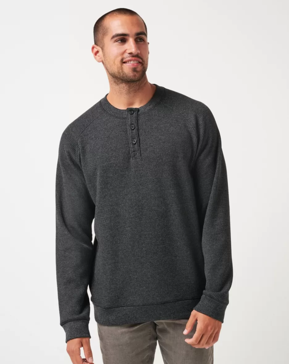 STORM BREW CLOUD WAFFLE HENLEY*TravisMathew Clearance