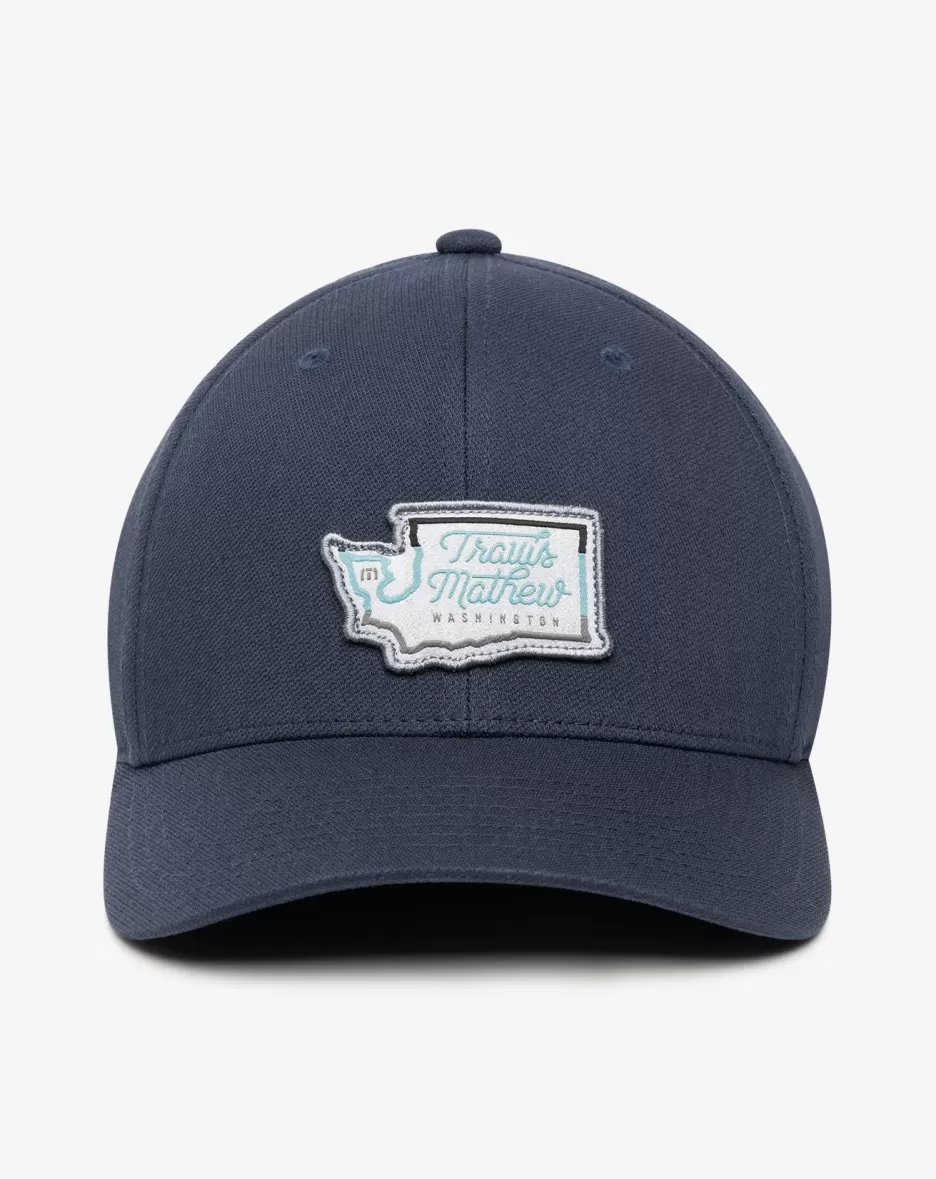 SUNBREAKS FITTED HAT*TravisMathew Outlet