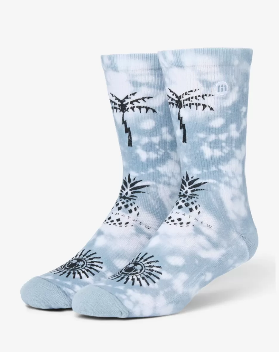 SUNLIT SKIES CREW SOCK*TravisMathew Outlet