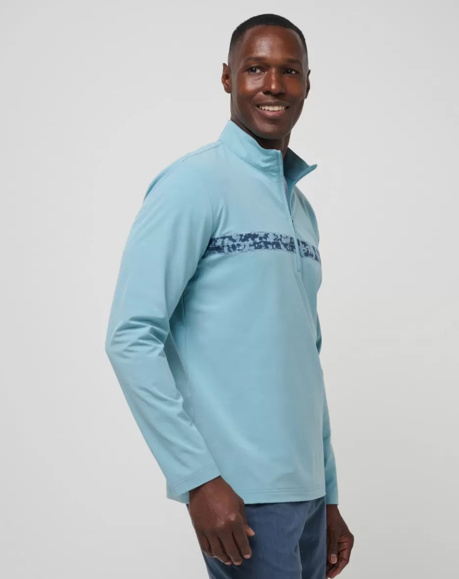 SWELL SEASON QUARTER ZIP*TravisMathew Store