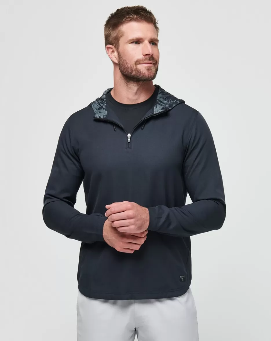 TECH HOODIE QUARTER ZIP*TravisMathew Best Sale