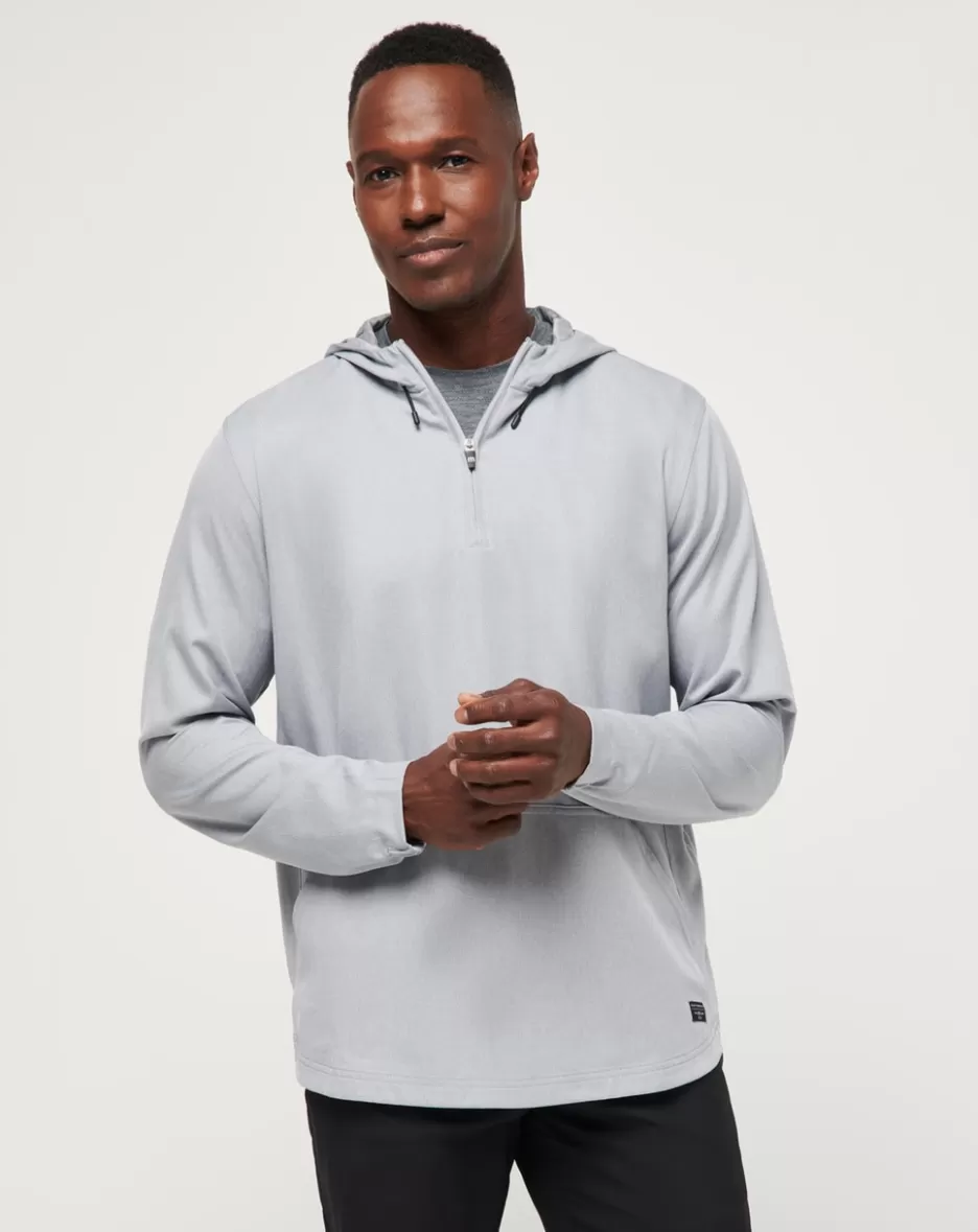 TECH HOODIE QUARTER ZIP*TravisMathew Clearance