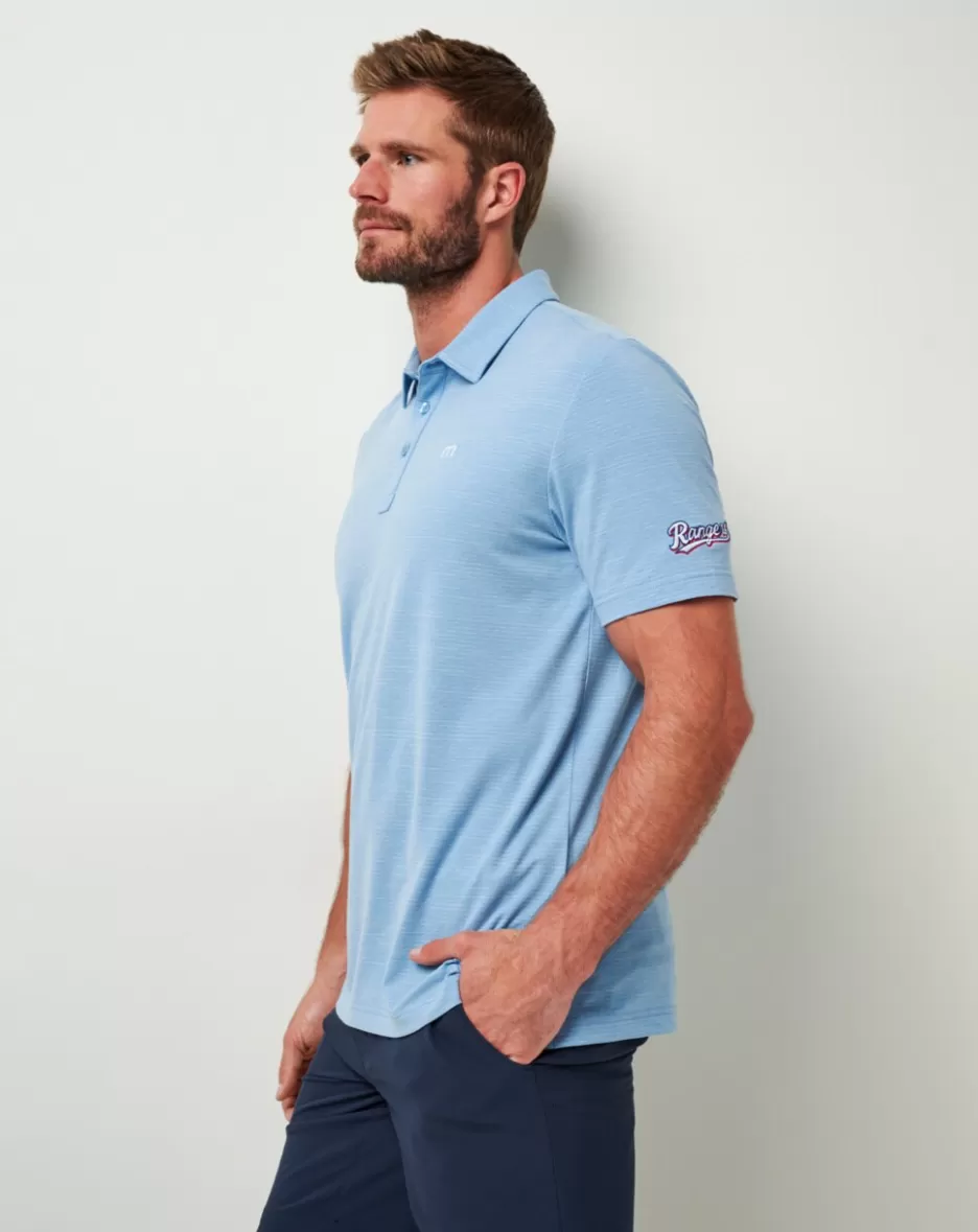 TEXAS RANGERS THE HEATER POLO*TravisMathew Store