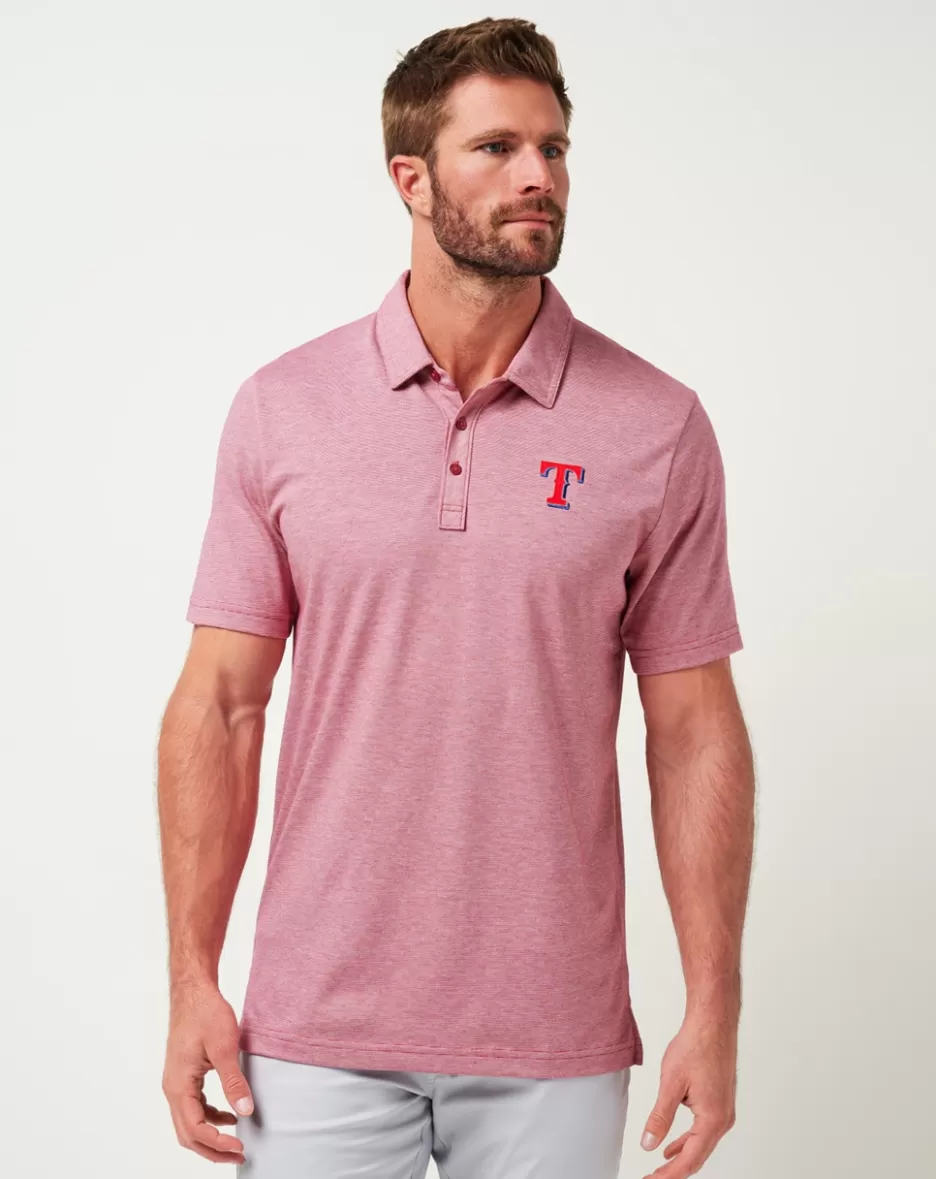 TEXAS RANGERS THE ZINNA POLO*TravisMathew New