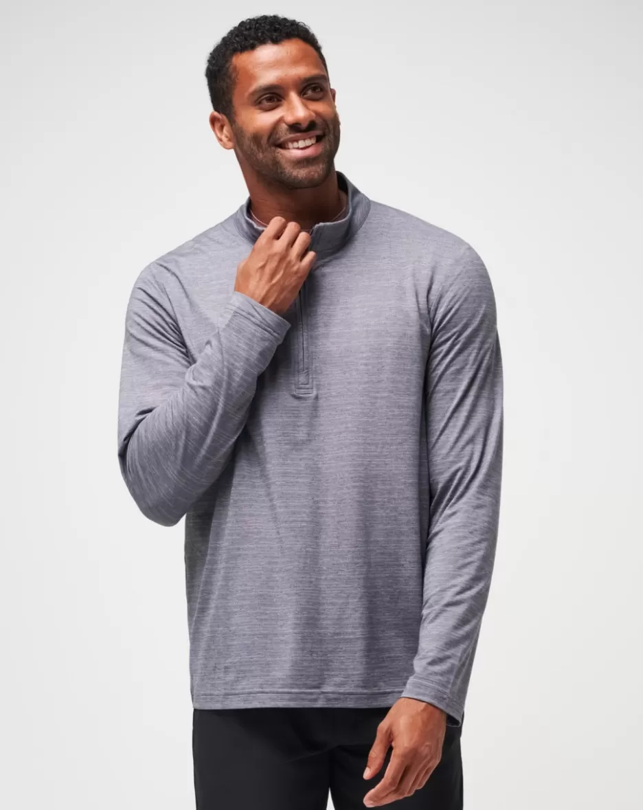 THE HEATER QUARTER ZIP*TravisMathew Online