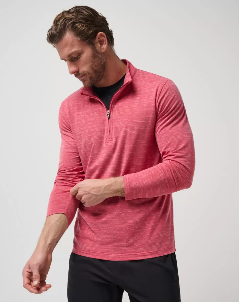 THE HEATER QUARTER ZIP*TravisMathew Store