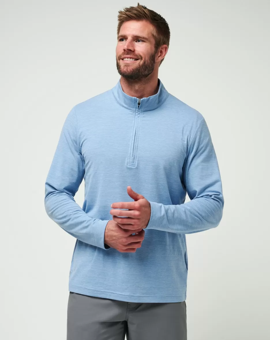 THE HEATER QUARTER ZIP*TravisMathew Clearance